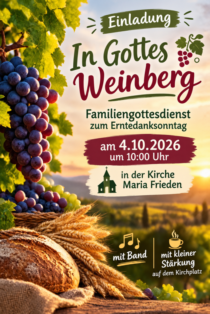 Einladung zum Familiengottesdienst