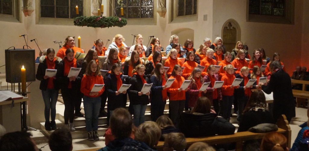 Kinder- und Jugendchor gestaltet Evensong